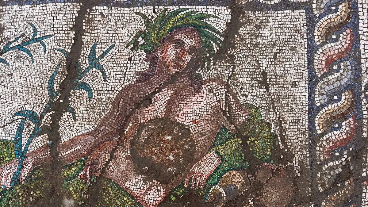 Bakan Ersoy’dan Aspendos müjdesi! Eurymedon Mozaiği gün yüzüne çıktı!
