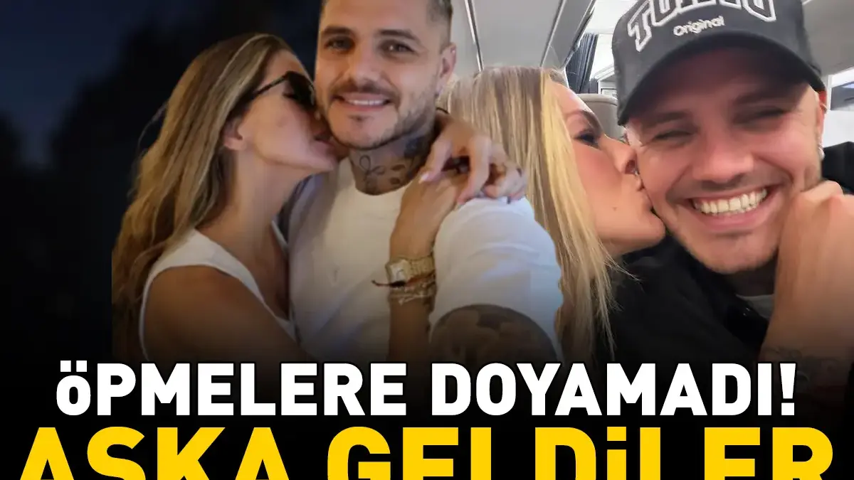 ÖPMELERE DOYAMADI! Mauro Icardi ile China Suarez aşka geldi