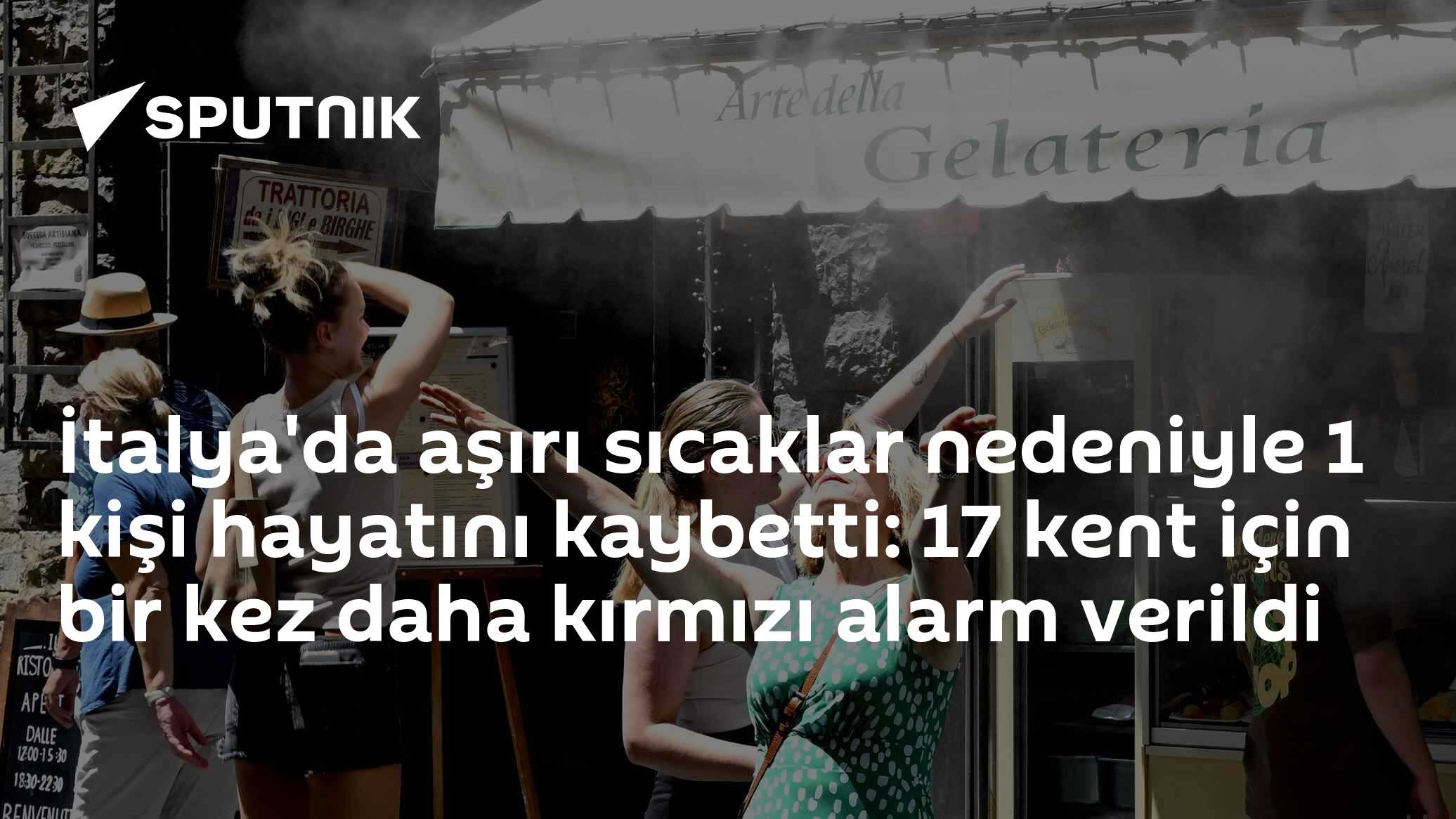 İtalya'da aşırı sıcaklar nedeniyle 1 kişi hayatını kaybetti: 17 kent için bir kez daha kırmızı alarm verildi