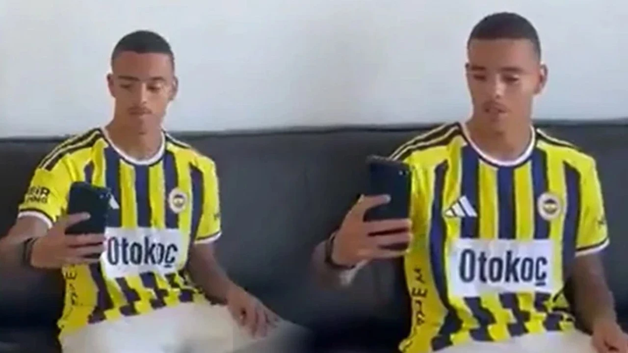 Fenerbahçe'nin yıldızı Mason Greenwood, İstanbul'a geldi