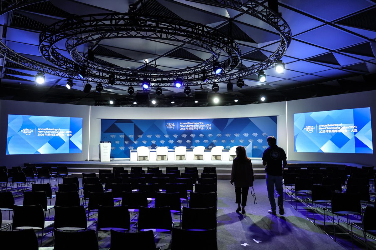 Albüm: Çin'in Dalian Kentinde Yaz Davos Forumu Hazırlıkları Tamamlandı