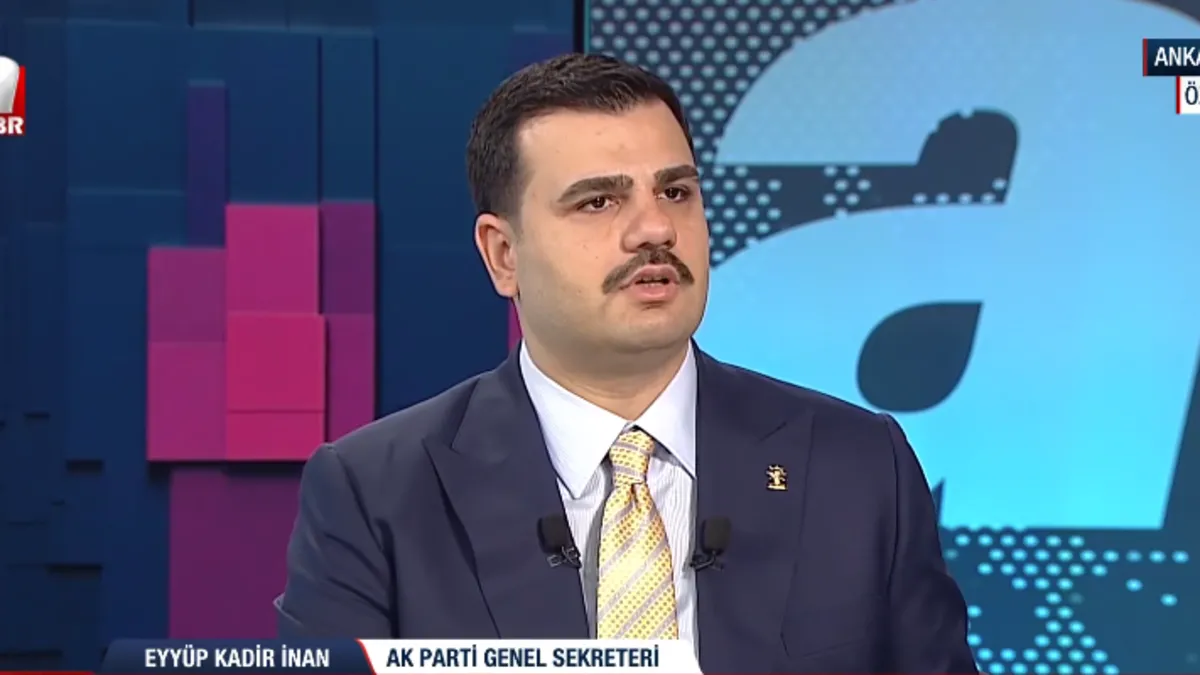 AK Parti Genel Sekreteri İnan A Haber'de: 'Terörün tüm uzantılarıyla toplu bir tasfiye dönemine giriliyor!'
