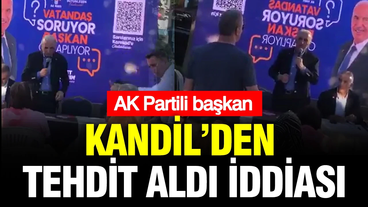 Ümraniye'de pazar yeri krizi: AK Partili başkan Kandil’den tehdit aldı iddiası