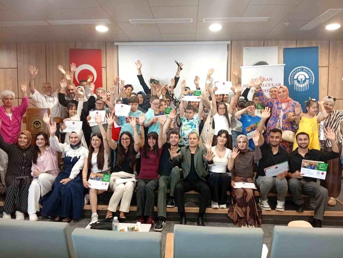 Türkiye Down Sendromu Derneği ve Veteran Hentbolcular Derneği'nden anlamlı sertifika töreni