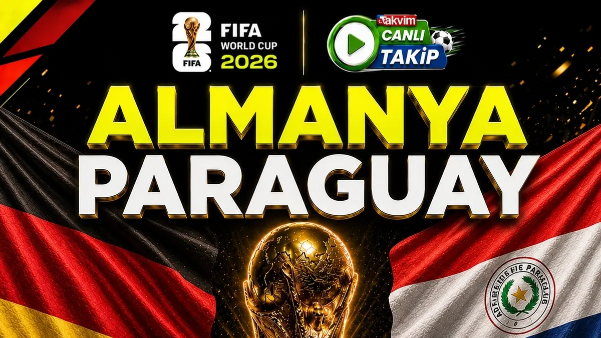 2026 Dünya Kupası: Almanya - Paraguay | CANLI