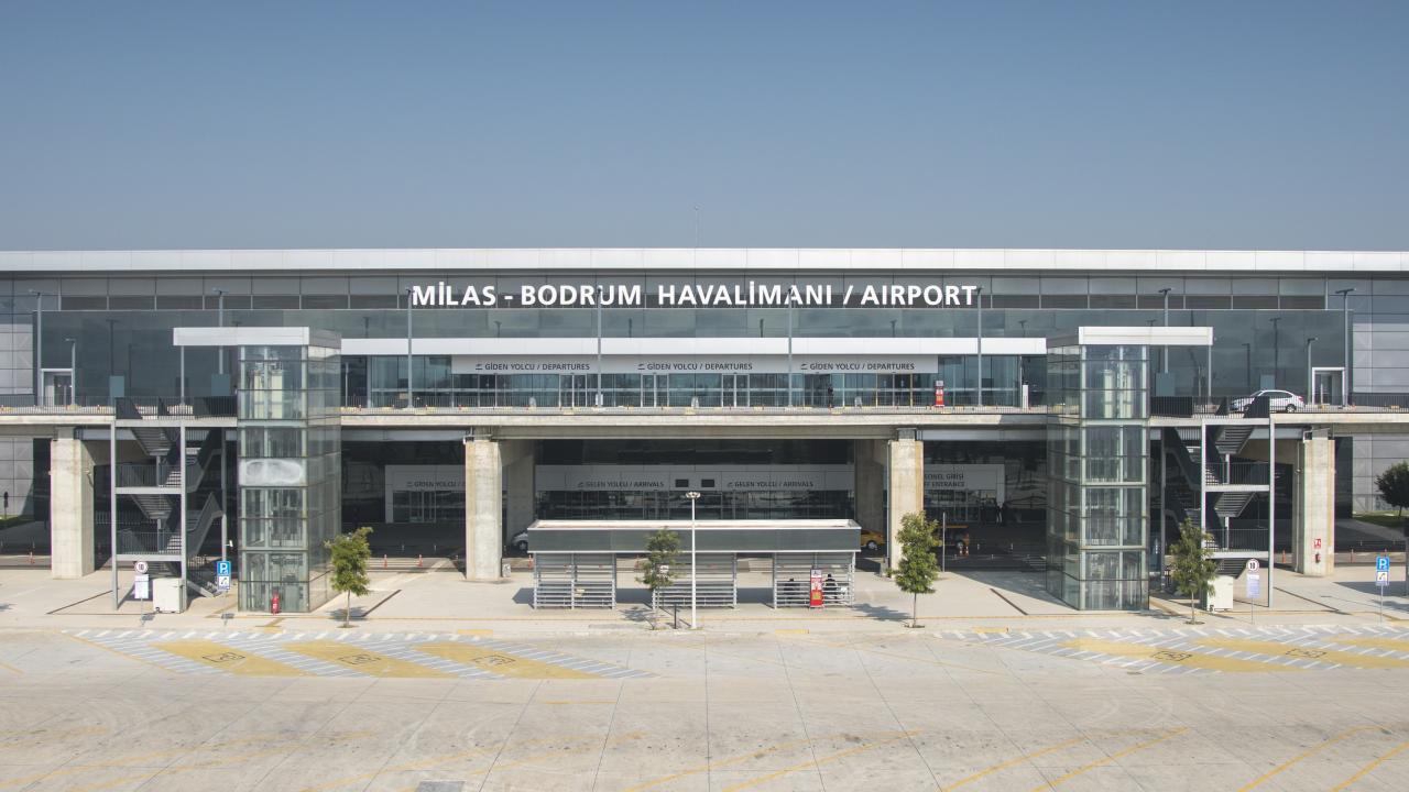 Milas-Bodrum Havalimanı haziran ayında 578 bin yolcuya hizmet verdi