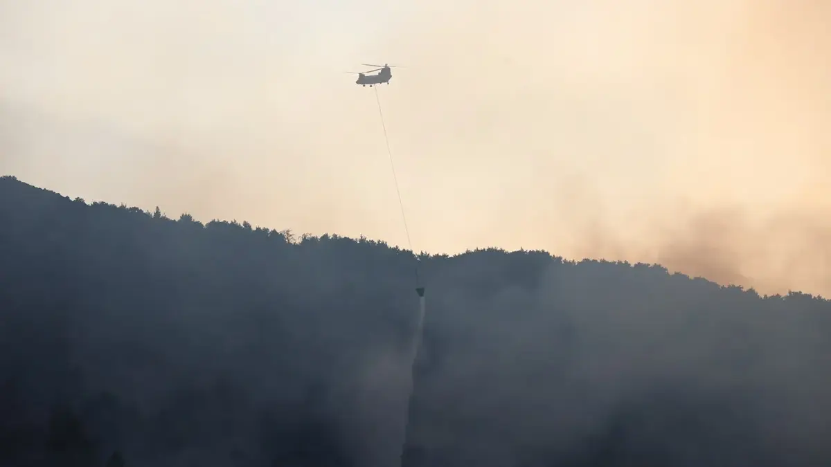 Antalya'da orman yangını! Havadan ve karadan müdahale sürüyor
