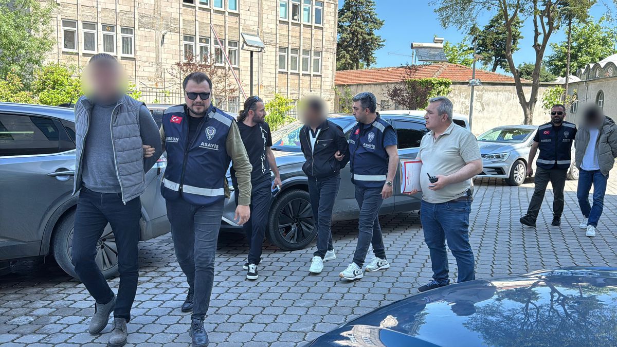 Samsun'da iş yerine silahlı saldırı: 4 gözaltı
