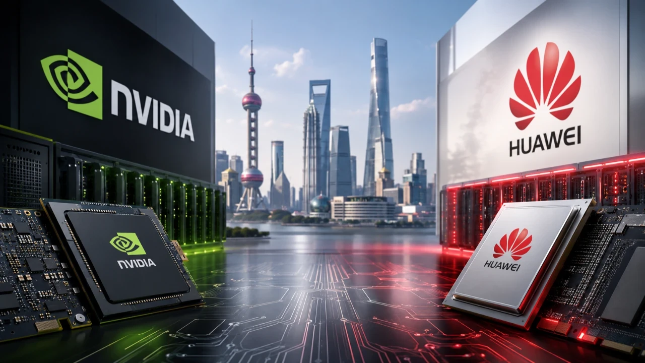 Nvidia Çin pazarında Huawei baskısıyla geriliyor