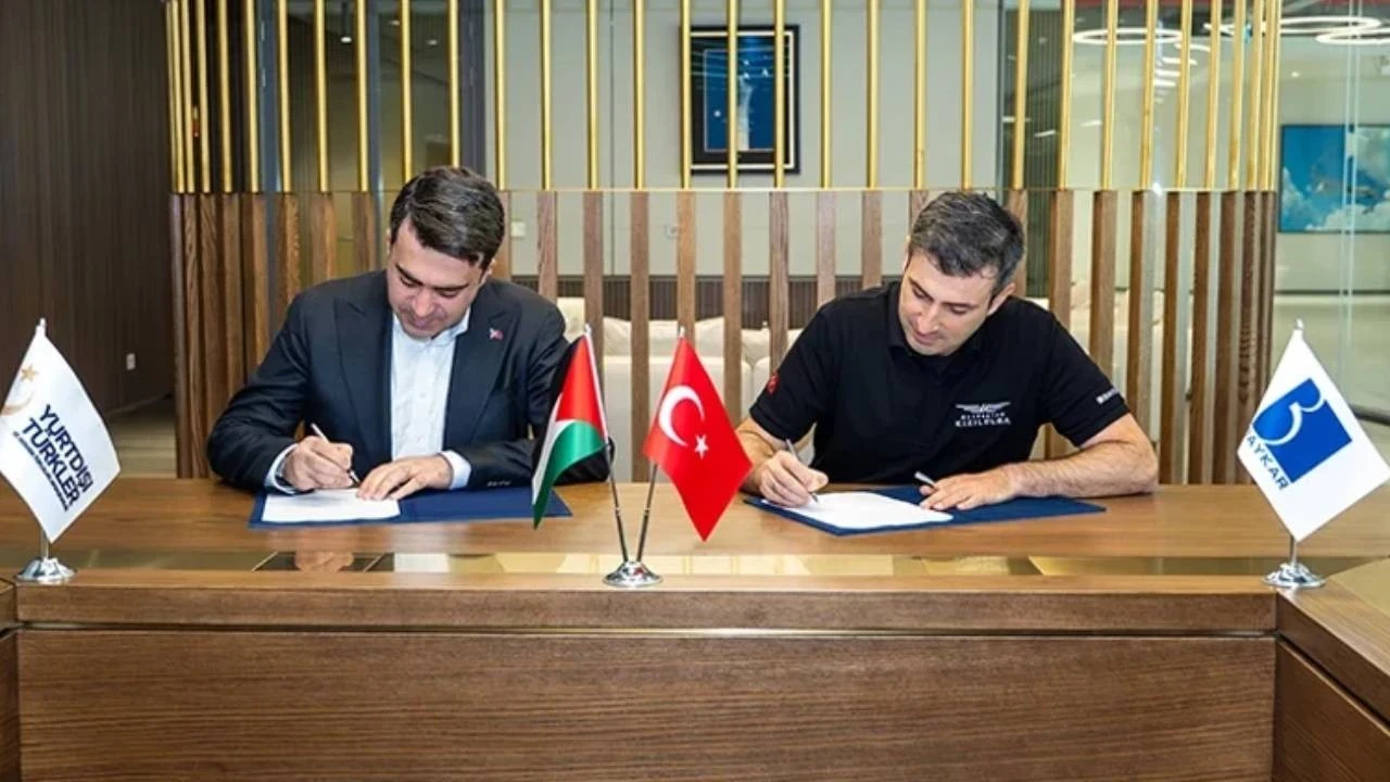 Baykar'dan Filistinli öğrencilere eğitim desteği! Selçuk Bayraktar imzaladı