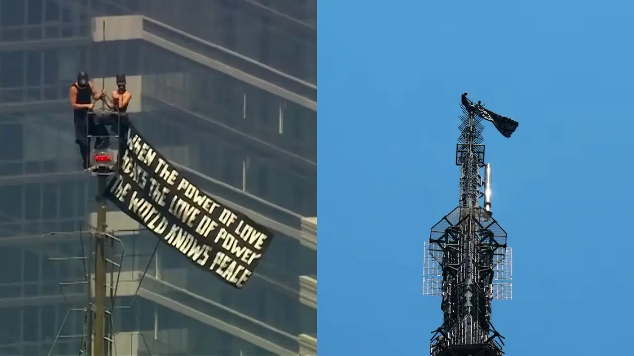 Empire State’in zirvesinde evlilik teklifi: Rus çift gözaltına alındı