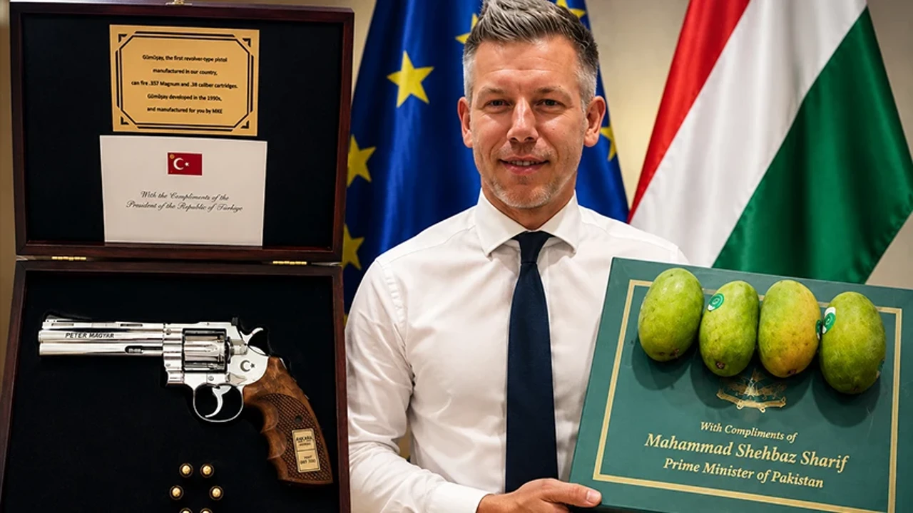 Macaristan Başbakanı'ndan olay paylaşım: "Herkes hediye olarak tabanca vermez"