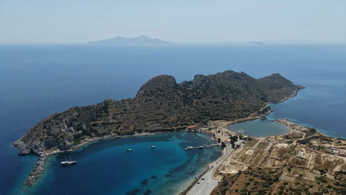 Datça Knidos Ören Yeri yenilendi! Bakan Ersoy detayları açıkladı