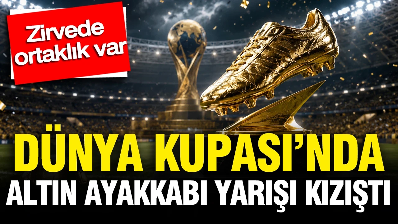 2026 Dünya Kupası’nda Altın Ayakkabı yarışı kızıştı: Zirvede ortaklık var