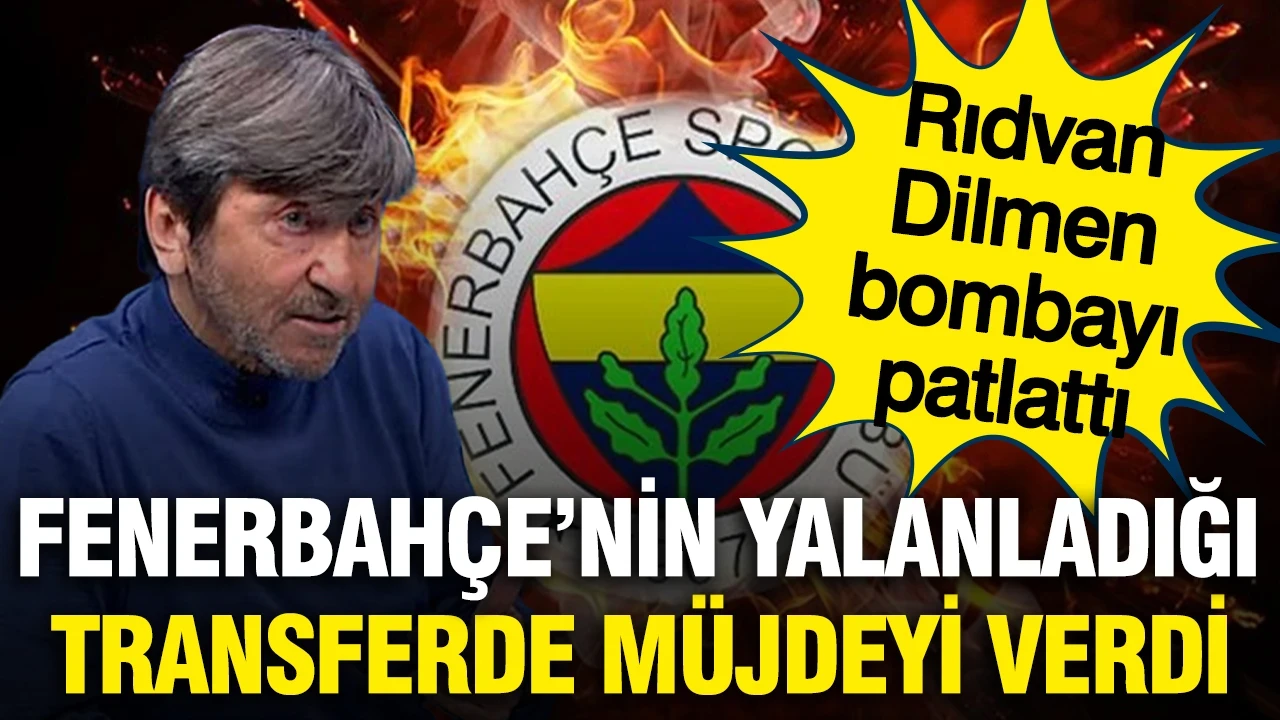 Fenerbahçe'nin yalanladığı transferle ilgili Rıdvan Dilmen müjdeyi verdi