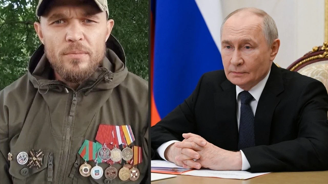 Putin'e meydan okuyan eski asker gözaltına alındı