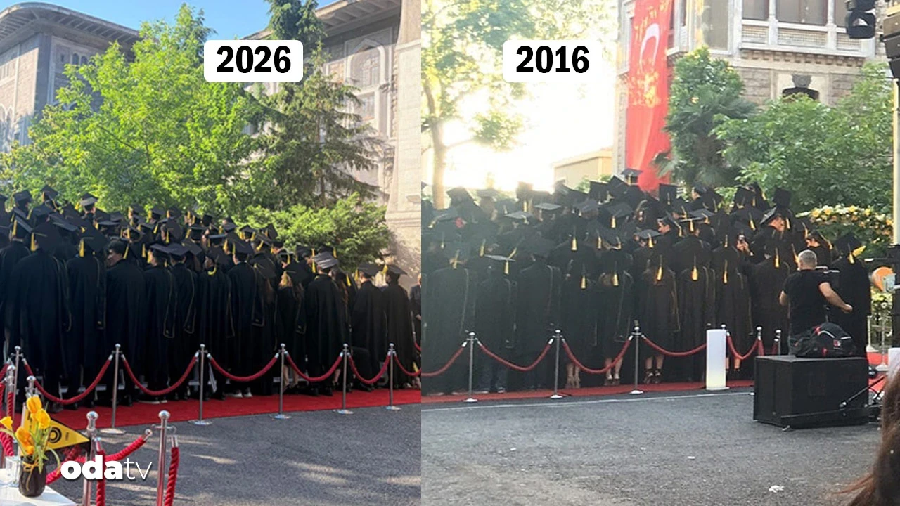 İstanbul Erkek'te tarihi dejavu: Mezuniyet töreninde müdüre sırtlarını döndüler