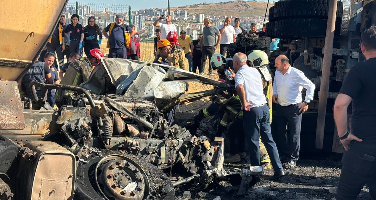 Feci kazada 2 işçi öldü! Mansur Yavaş'tan açıklama geldi