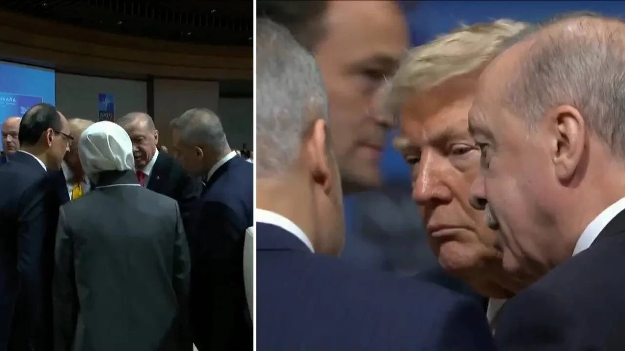NATO Ankara Zirvesi oturumu öncesi Erdoğan, Trump, Fidan ve Kalın görüşmesi