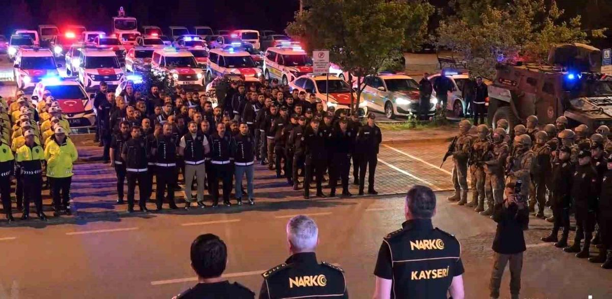 Kayseri'deki dev uyuşturucu operasyonunda 211 kişi tutuklandı