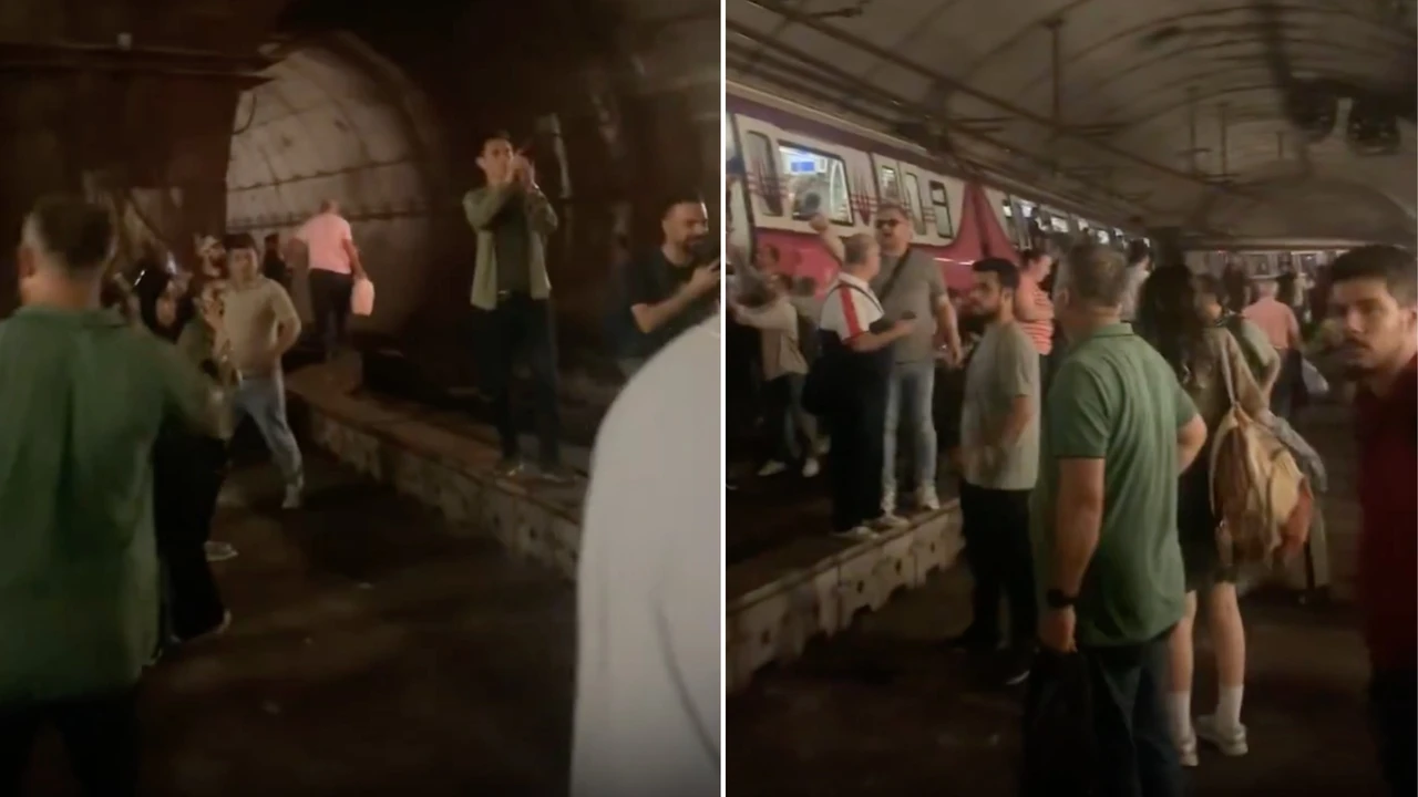 M4 Kadıköy-Sabiha Gökçen Havalimanı metrosu raydan çıktı!