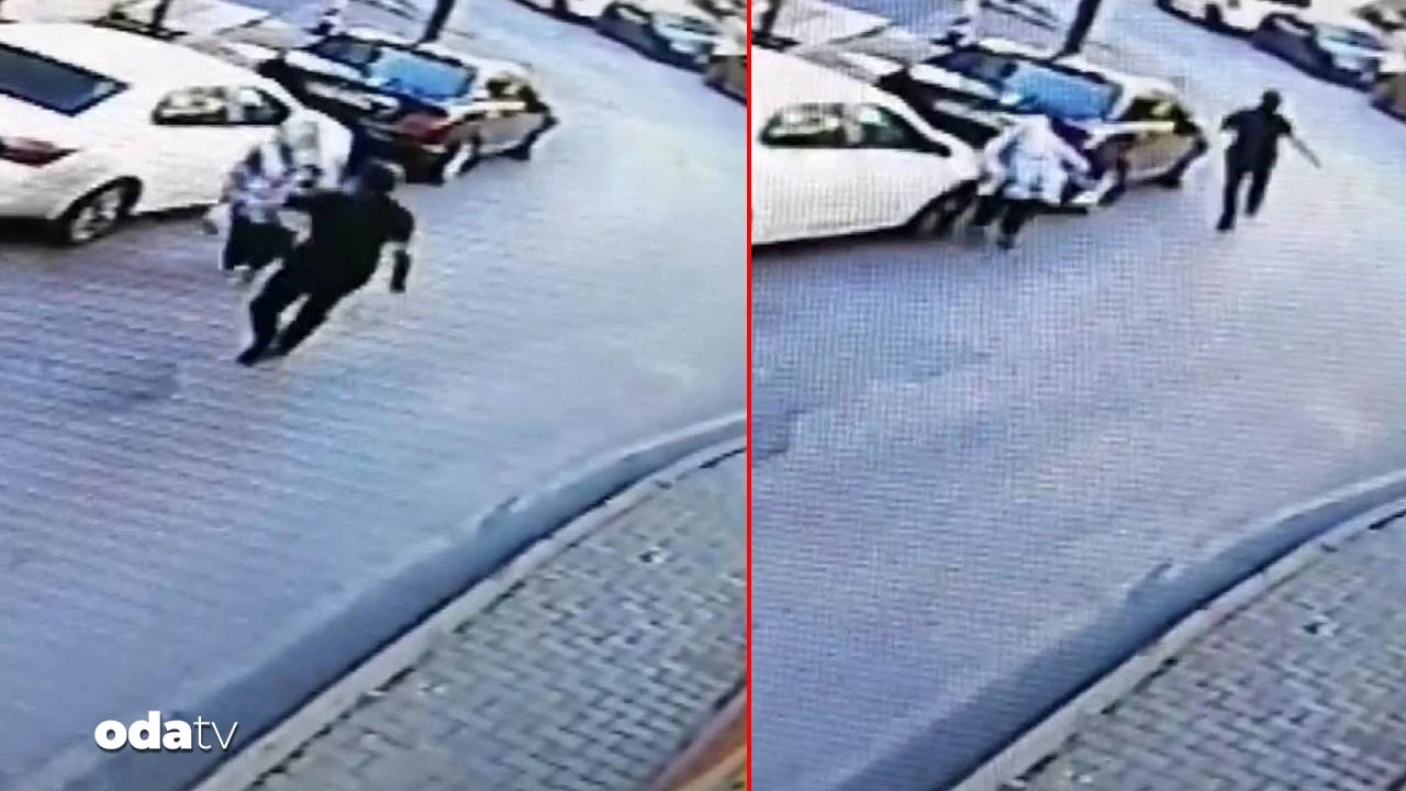 Marketten dönerken sokak ortasında saldırıya uğradı