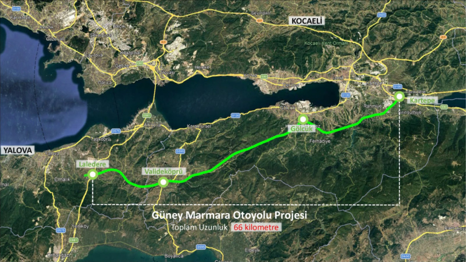 "Güney Marmara Otoyolu"nda yeni gelişme: İmar planı değişikliklerine onay