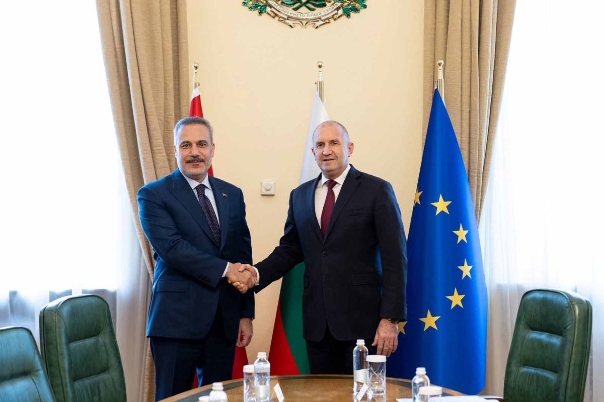 Dışişleri Bakanı Fidan, Bulgaristan Başbakanı Radev tarafından kabul edildi