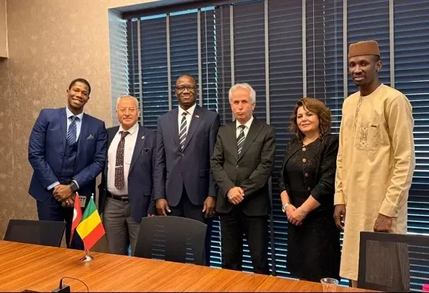 SANKON heyetinden Mali Büyükelçiliği’ne ziyaret