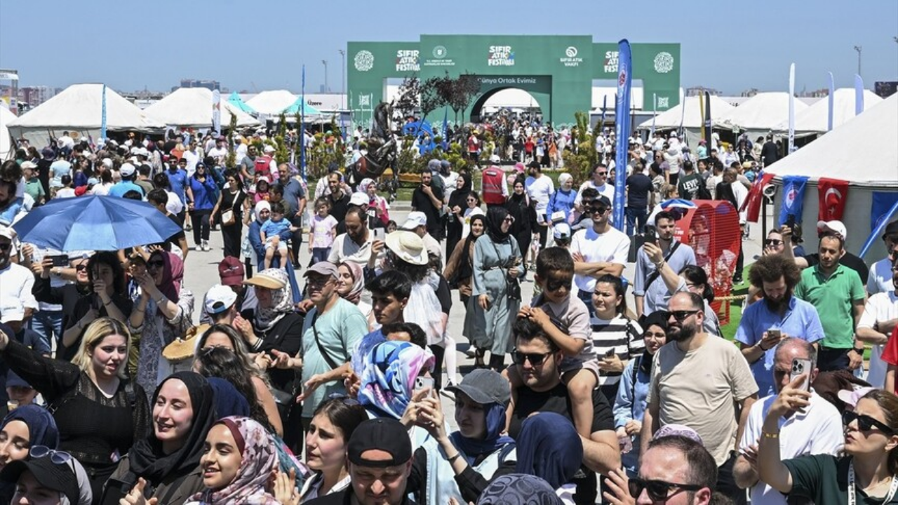 Sıfır Atık Festivali'ni 1 milyondan fazla kişi ziyaret etti