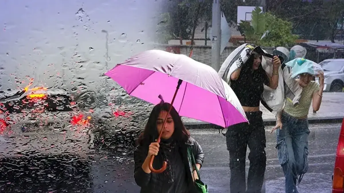 Meteoroloji’den 30 il için sarı kodlu uyarı! Kuvvetli sağanak ve fırtına geliyor
