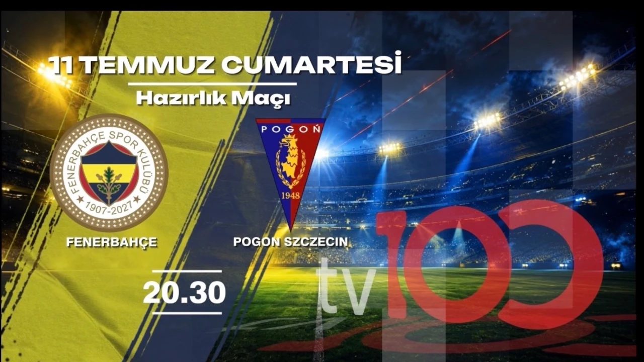 Fenerbahçe yıldızları tv100’de sahne alıyor! Sarı-lacivertlilerin 3 hazırlık maçı tv100’de