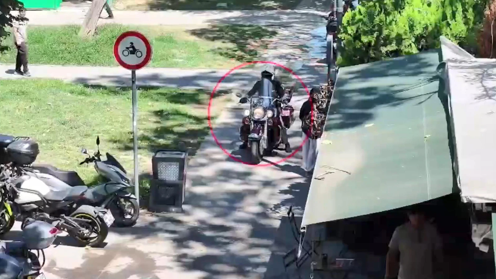 İstanbul’da dron destekli motosiklet denetimi