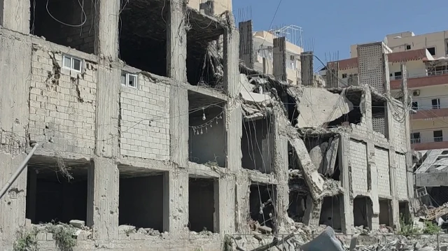 İsrail’in Lübnan'ın Sur kentinde bıraktığı yıkım görüntülendi
