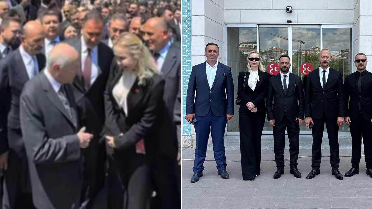 İbrahim Tatlıses'in eski eşi Ayşegül Yıldız MHP'ye katıldı