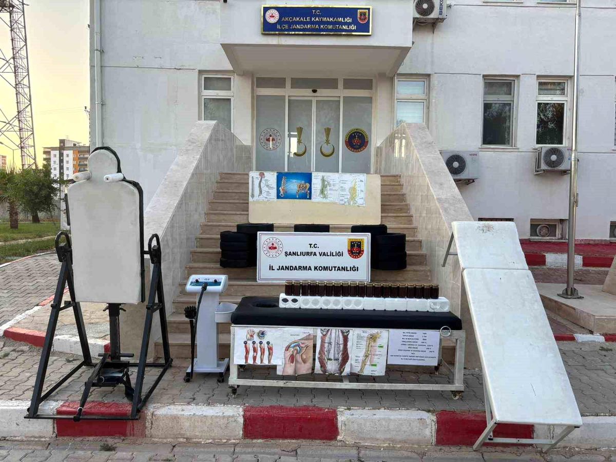 Şanlıurfa'da kaçak tedavi merkezine operasyon: 1 gözaltı