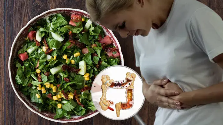 Bir tabak gazlı yiyecekle besleniyorlar! 'Gaz salatası' zayıflatıyor mu bağırsakları mı zorluyor?