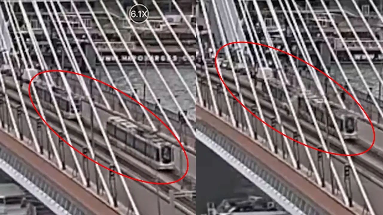 Köprüde tramvaylar çarpıştı! Hollanda'daki kazada çok sayıda yaralı var