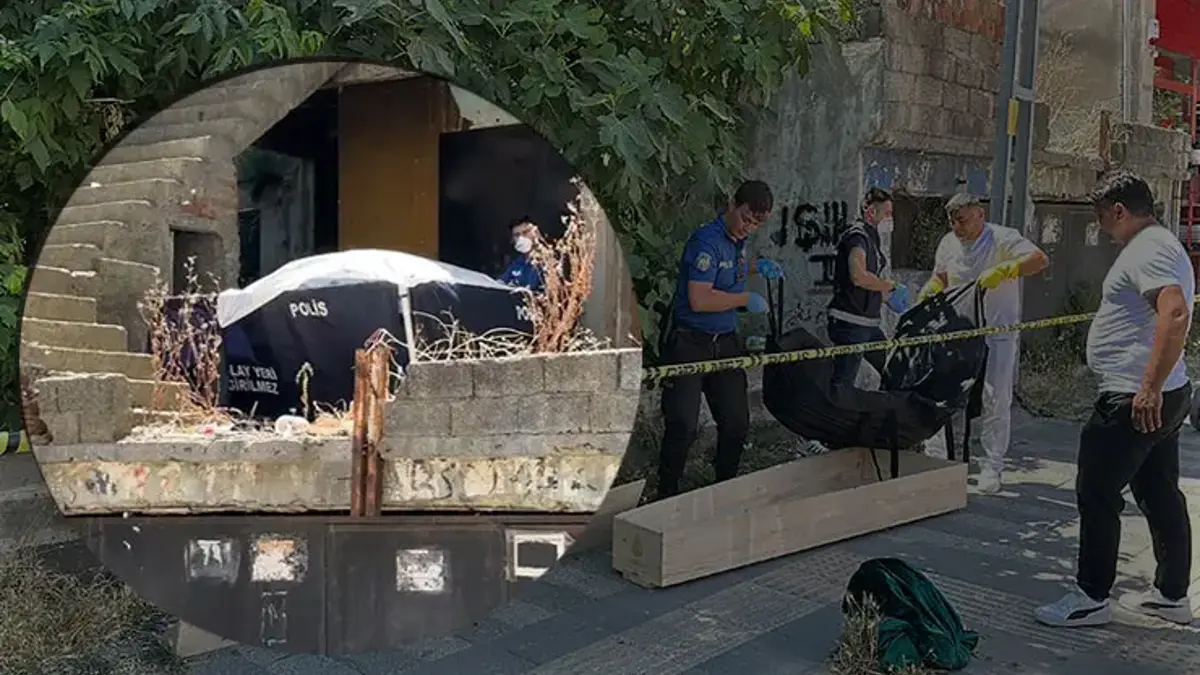 Kayıp kedisini aradığı metruk binada erkek cesedi buldu