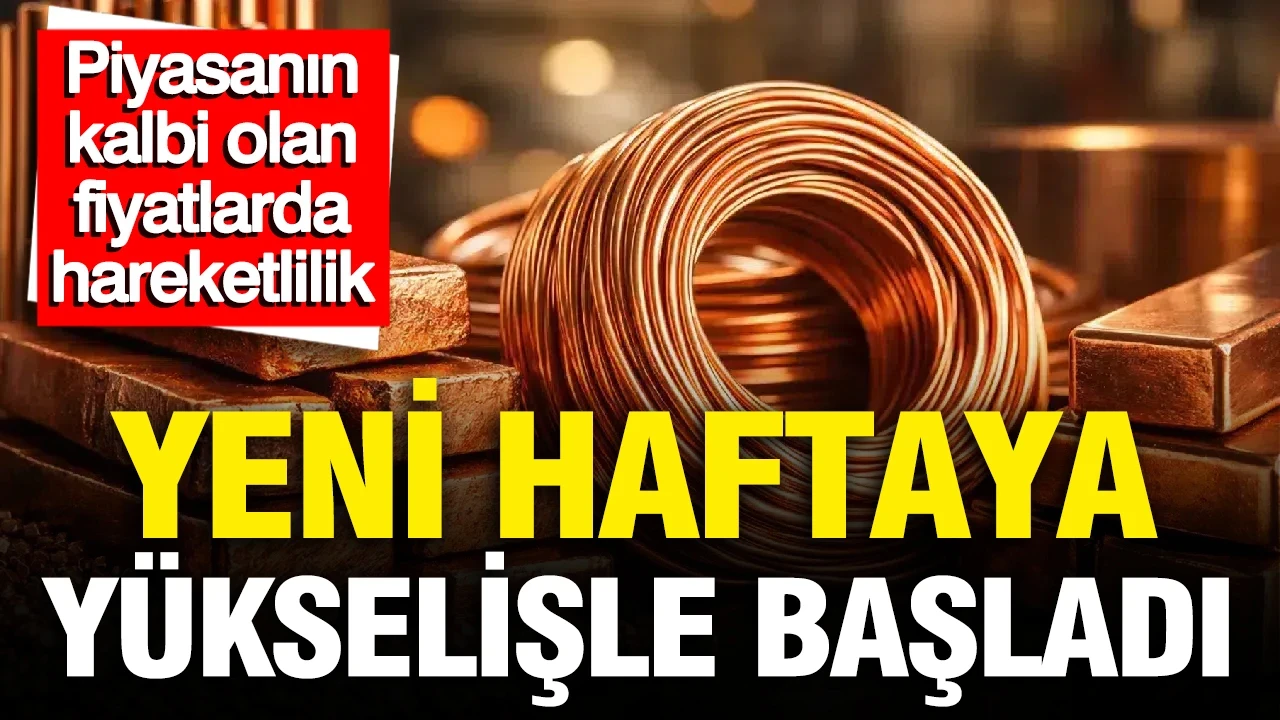 Bakır ve demir fiyatları yeni haftaya yükselişle başladı: Metal piyasalarında hareketlilik