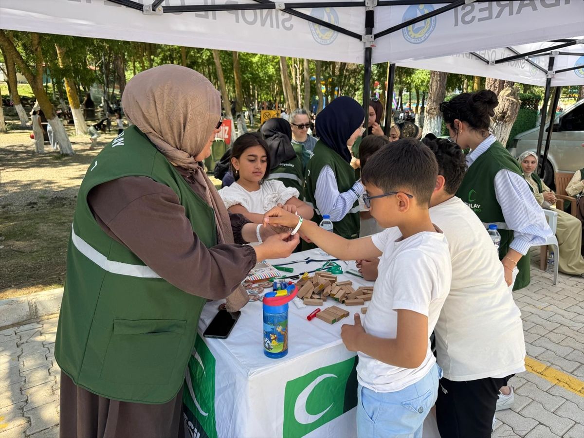 Yeşilay Sinop Şubesi'nden çocuklara yönelik çevre farkındalığı etkinliği