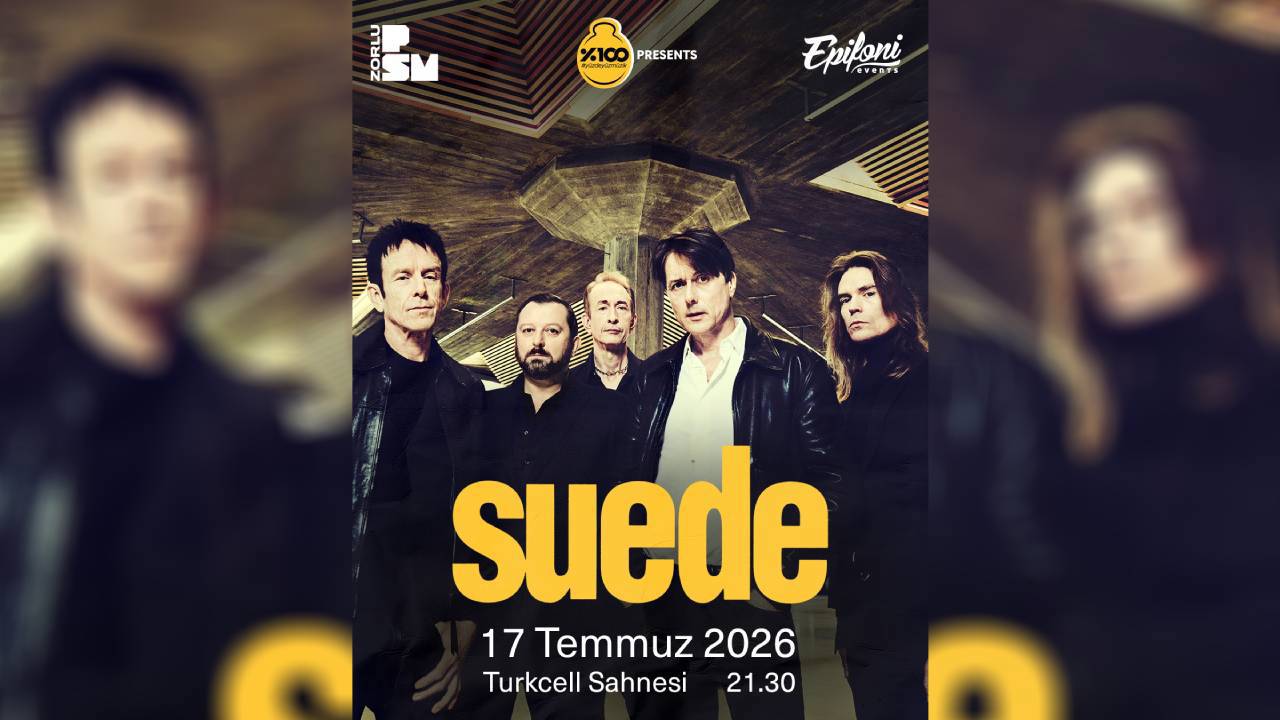 Suede, 17 Temmuz’da İstanbul'da sahne alacak