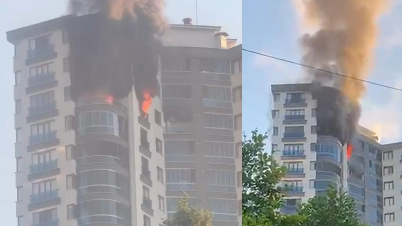 Rize'de yangın çıkan ev kullanılamaz hale geldi