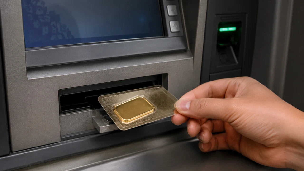 Bankacılıkta yeni dönem: Bazı ATM'lerden artık gram altın alınabilecek