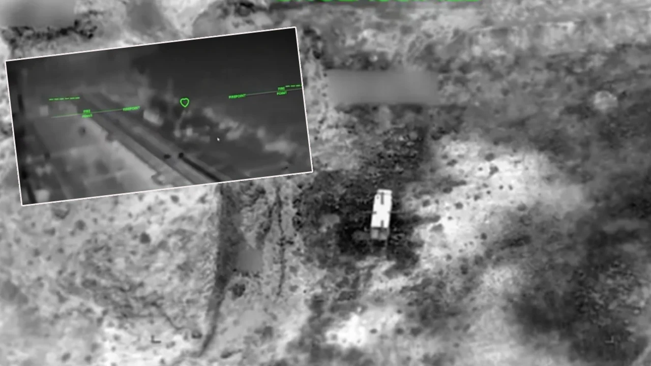 ABD-İran geriliminde yeni perde! Büyük Tunb Adası vuruldu: CENTCOM görüntüleri paylaştı