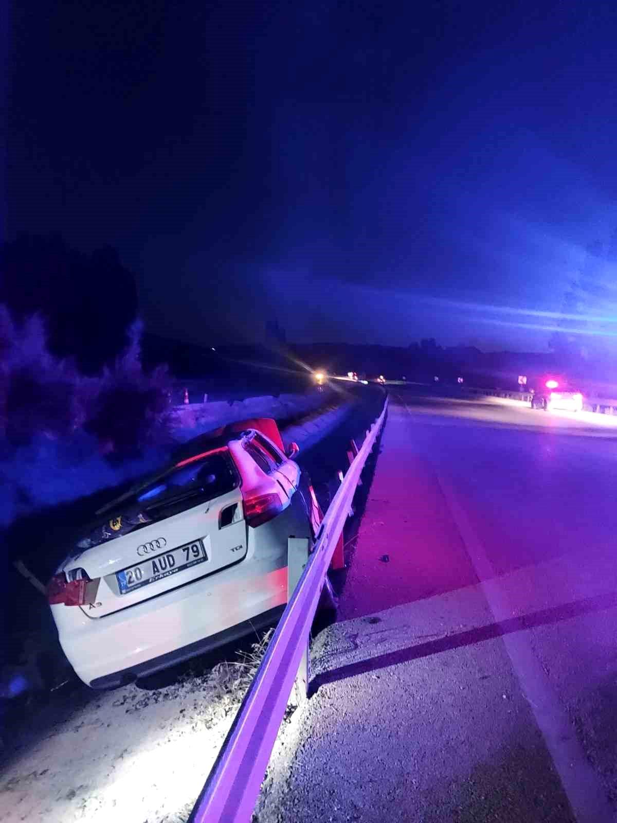Afyonkarahisar'da trafik kazası: 1 ölü, 3 yaralı
