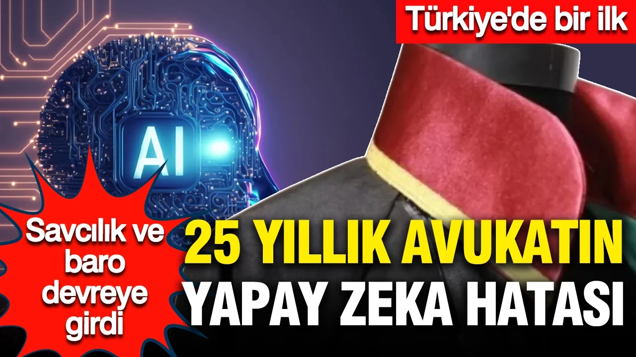 Dilekçeyi yapay zekaya yazdıran 25 yıllık avukat duruşmada şoke oldu