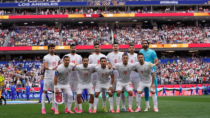 İran Milli Futbol Takımı Los Angeles'ta "mesaj" bıraktı