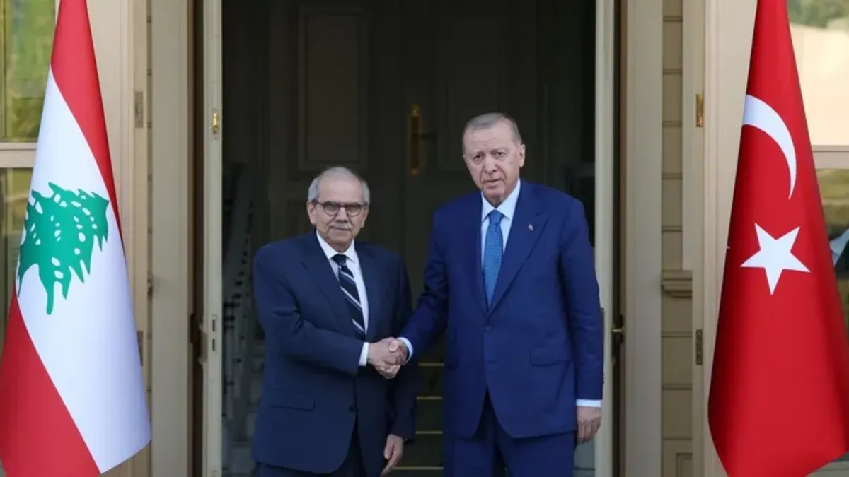 SON DAKİKA: Başkan Erdoğan, Lübnan Başbakanı Selam'ı kabul etti