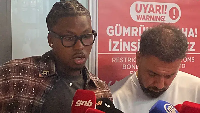 Trabzonspor'un yeni transferi Sidny Lopes Cabral, Trabzon'a geldi